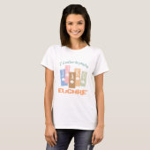 T-shirt Rétro plutôt Euchre de jeu (Devant entier)