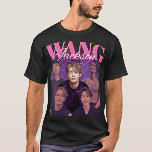 T-shirt Retro Pop Jackson Wang | Vintage Boot (Devant)