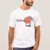 T-shirt Rétro porté par Bahama (Devant)
