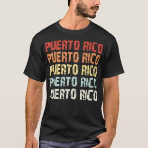 T-shirt Retro Porto Rico