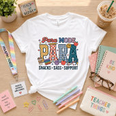 T-shirt rétro pour assistant d'enseignement