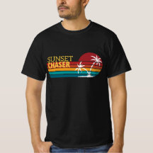 Rétro Poursuite du Coucher de Soleil des Années 80