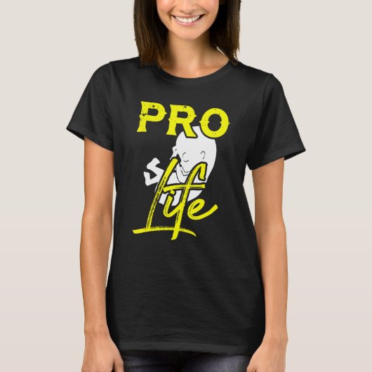 T-shirt Retro Pro Life Generation Anti Abortion Catholic C (Devant)
