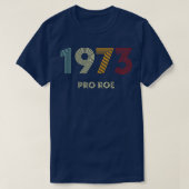 T-shirt Retro Pro Roe 1973 (Design devant)
