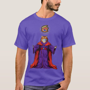 T-shirt Rétro Pun de chat athée Hommes Femmes Enfants Grap