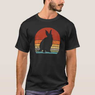 T-shirt Retro Rabbit Vintage Rabbit Esprit animal les anné
