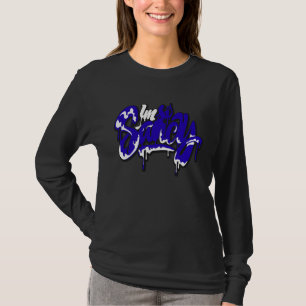 T-shirt Retro Racer Bleu 5s I'm So Saucy Streetwear 5 Cour
