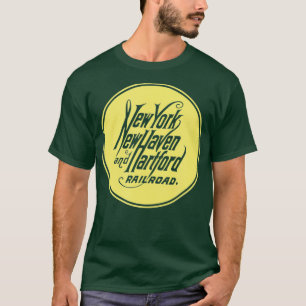 T-shirt Retro Railroad New York New Haven et Hartford