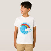 T-SHIRT RETRO RAINBOW (Devant entier)