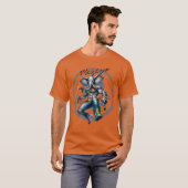 T-shirt Rétro Rampage (Devant entier)