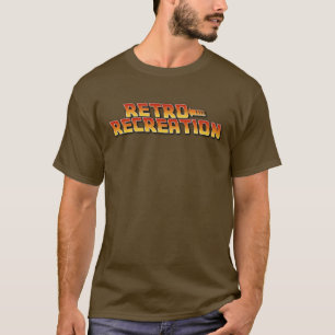 T-shirt Retro Recreation Retour Au Logo Futur