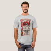 T-shirt Rétro recyclage de conception d'art déco des (Devant entier)