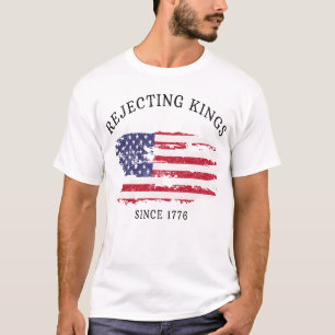 T-shirt Retro Rejeter les rois depuis la manifestation de