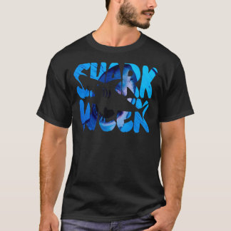 T-shirt Retro Requin Océan Biologiste Animal Requin Semain
