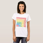 T-shirt rétro réutilisez (Devant entier)