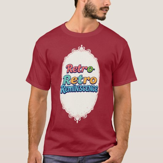 T-shirt Rétro Rêverie (Devant)