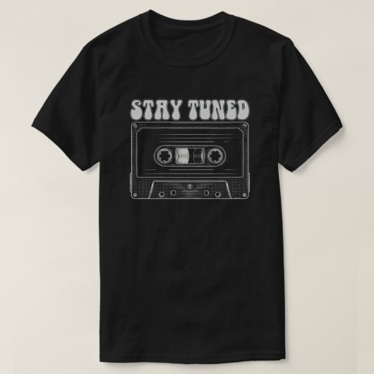 T-shirt Retro Rhythm & Mountain Melodies (Design devant)