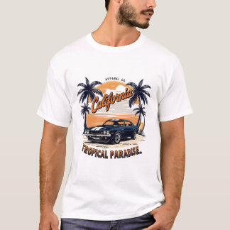 T-Shirt Retro Rides Vintage Car