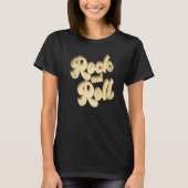 T-shirt Retro Rock and Roll (Devant)