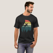 T-shirt Retro Rock Escalade Climber Mountain Vintage  (Devant entier)