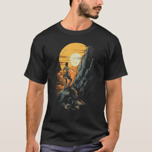 T-shirt Retro Rock Escalade Vintage Climber Tee - shirts g