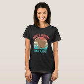 T-shirt Retro Rodent Capybara Ne Pas S'Inquiéter Être Capy (Devant entier)
