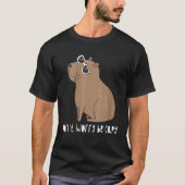 T-shirt Retro Rodent Capybara Ne Pas S'Inquiéter Être Capy (Devant)