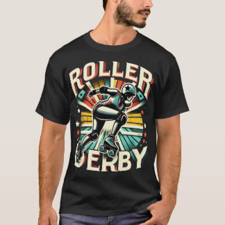 T-shirt Retro Roller Derby