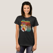 T-shirt Retro Rollin Into 8 Bowling Anniversaire fête 8e (Devant entier)