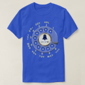 T-shirt Retro Rotary Dial (Design devant)