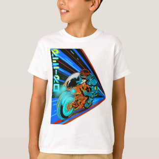 T-shirt Retro Rush : Velocity Neon