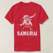 T-shirt Retro Samurai guerrier japonais Samurai Ronin Funn (Design devant)