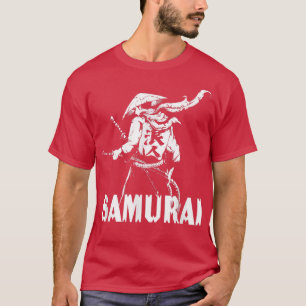 T-shirt Retro Samurai guerrier japonais Samurai Ronin Funn