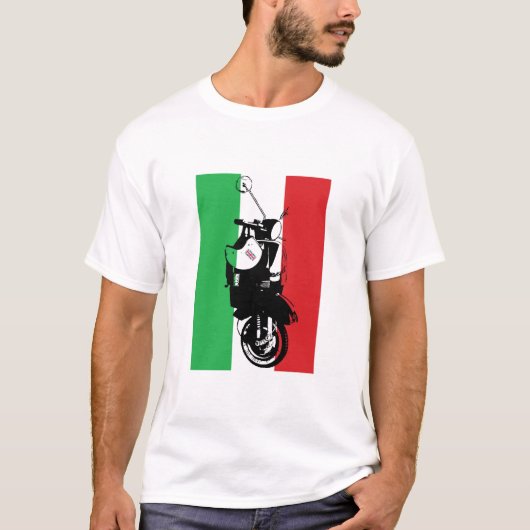 T-shirt Rétro scooter de Moto | (Devant)