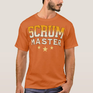 T-shirt Rétro Scrum Master 2