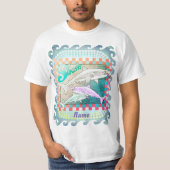 T-shirt Retro Shark (Devant)