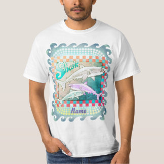 T-shirt Retro Shark