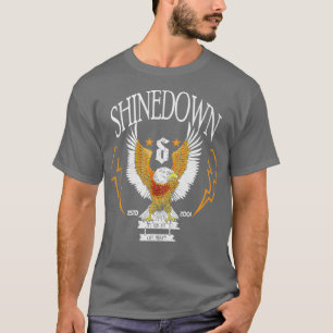 T-shirt Retro Shinedowns Mèmes Cosplay Design Arts Rock Mu