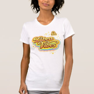 T-Shirt Rétro Signe du Zodiaque Balance Vibes | As