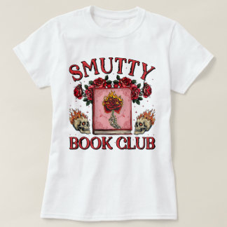 T-shirt Rétro Smutty Book Club Dark Romance Smut Lover