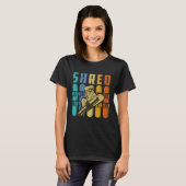 T-shirt Retro Snowboard (Devant entier)