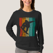 T-shirt Retro Snowboard (Devant)