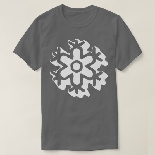 T-shirt Retro Snowflake Super (Design devant)