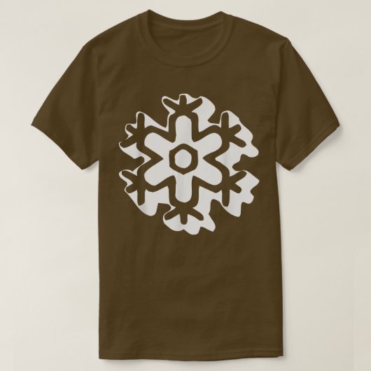 T-shirt Rétro Snowflake Super 531 (Design devant)