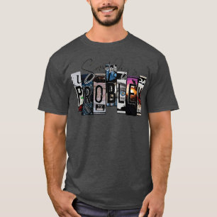 T-shirt Retro Somebodys Problème Western Country Music Cow