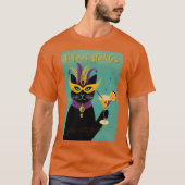 T-shirt Retro Sophisticats Its Time to Mardi Gras Martini (Devant)