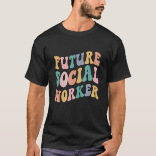 T-shirt Retro Soutien Squad Retour À L'École Futur Social