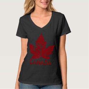 T-shirt Rétro souvenir du Canada du Canada de dames