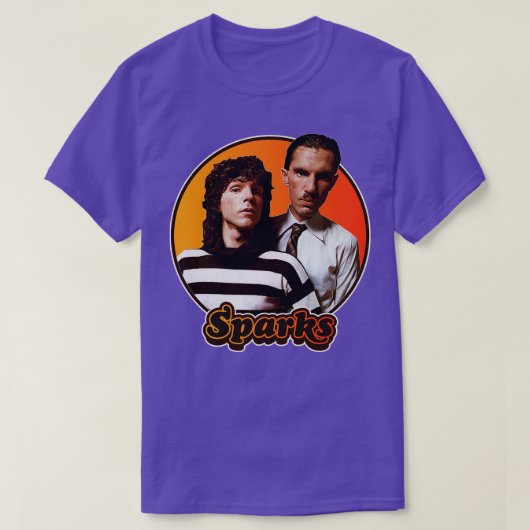 T-shirt Retro Sparks Hommage (Design devant)