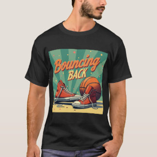 T-shirt Retro Sports Gear Design avec des Puns Humoristiqu